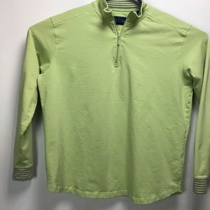Vineyard Place 1/4 Zip XL Mint Pullover